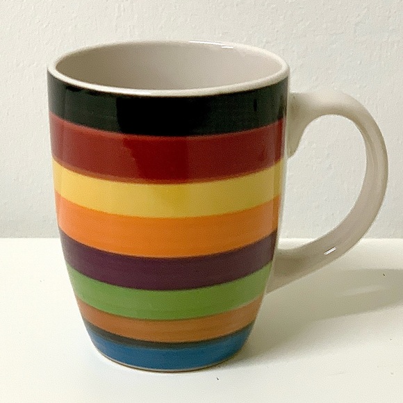 Vtg Discontinued Striped Phillipe Richard Rondo Coffee Mug Replacement - Picture 1 of 13